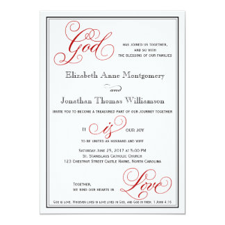 Christian wedding invitation ecards