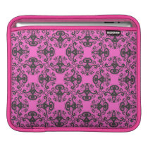 Elegant Goddess Damask Pattern iPad Sleeve ipad sleeves