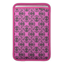 Elegant Goddess Damask Pattern Macbook Air sleeve ipad sleeves