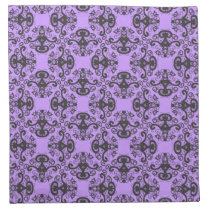 Elegant Goddess Damask  Pattern Napkin - Purple napkins