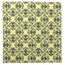 Elegant Goddess Damask  Pattern Napkins - Cream napkins