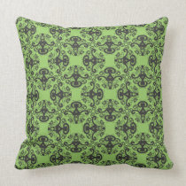 Elegant Goddess Damask  Pattern Pillow cushion pillows