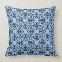 Elegant Goddess Damask  Pattern Pillow cushion pillows