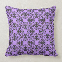 Elegant Goddess Damask  Pattern Pillow cushion pillows