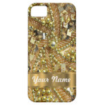 Elegant gold bling iPhone 5 covers