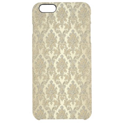 Elegant Gold Damask iPhone Case