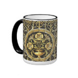 Elegant, Golden, Royal Ringer Mug