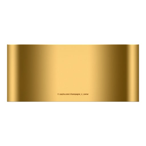 Elegant Golden Ticket Party Invitation