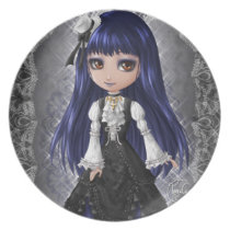 Elegant Gothic Aristocrat plates