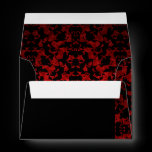 Elegant Gothic wedding envelopes for note cards