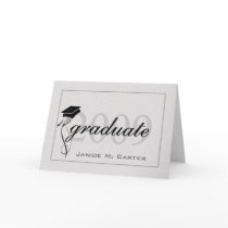 Elegant Graduation Announcement - 2009 cards by class_of_store Elegant Graduation Announcement - 2009 cards