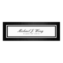 Elegant Graduation Announcement Name Cards Business Card Templates
