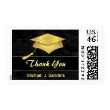Elegant Graduation Thank You Postage