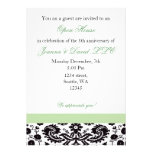 Elegant green Corporate party Invitation invitations