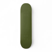 Elegant green pattern with rhombuses on rough blac skate board deck