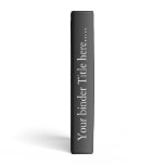 Elegant grey octagonal pattern on rough black surf vinyl binders