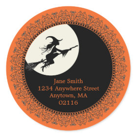 Elegant Halloween Stickers
