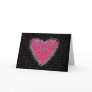 Elegant Heart Valentine Love Romance Card