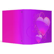 elegant hearts notebook binders by dooni_notebooks elegant hearts notebook binders