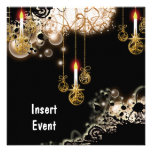 Elegant holiday party catholic custom announcement