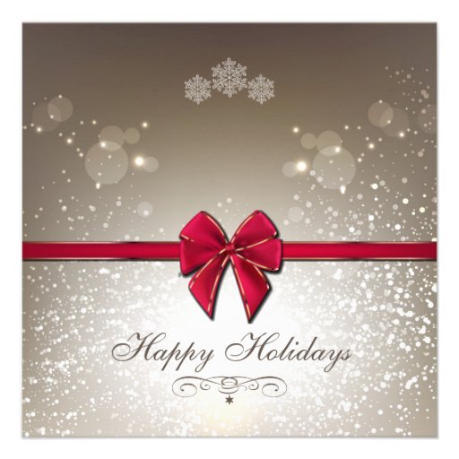 Elegant Holiday Party Company Invitation