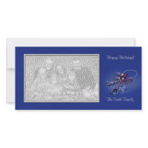 Elegant Holiday Photo card