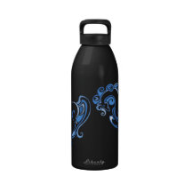 Elegant Horse Graphic Reusable Water Bottle