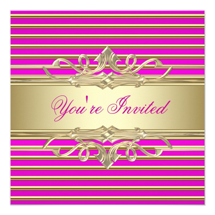 Gold Party Invitation Template Corporate Pink Gold Party Invitations Pink And Gold Invitations Templates