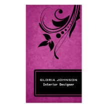 Elegant Interior Designer Business Cards