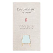 Elegant Interiors Business Card