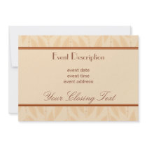 Elegant Invitation Card