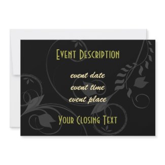 Elegant Invitation Card invitation