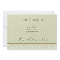 Elegant Invitation Card