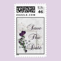 Elegant Ivy Wedding Suite Save the Date stamps
