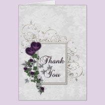 Elegant Ivy Wedding Suite Thank You cards
