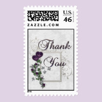 Elegant Ivy Wedding Suite Thank You stamps