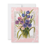 Elegant Japanese Lilacs Engagement Party Custom Invitations