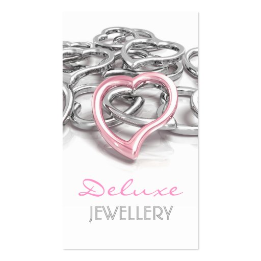 Elegant Jewellers Business Card (front side)