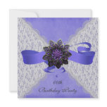 Elegant Lace Birthday Party Invitations