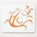 Elegant Ladybug Tattoo Style mousepads by graphicdesigner Elegant Ladybug Tattoo Style mousepads