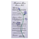 elegant lavender floral design rack cards