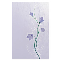 elegant lavender floral design personalized stationery