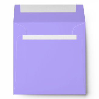 Elegant Lavender Purple Linen Envelopes