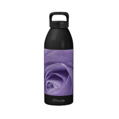 Elegant Lavender Rose Collection Drinking Bottle