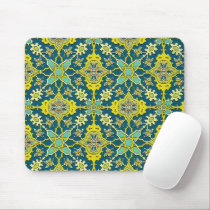 Elegant Lemon and Teal Mousepad mousepads
