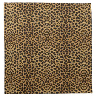 Elegant Leopard Cocktail Napkins