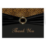 Elegant Leopard Thank You Cards