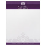ELEGANT LETTERHEAD :: classy flourish 12