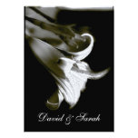 Elegant Lily Wedding Invitation
