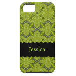 Elegant Lime Green Personalized Case-Mate iPhone 5 iPhone 5 Covers